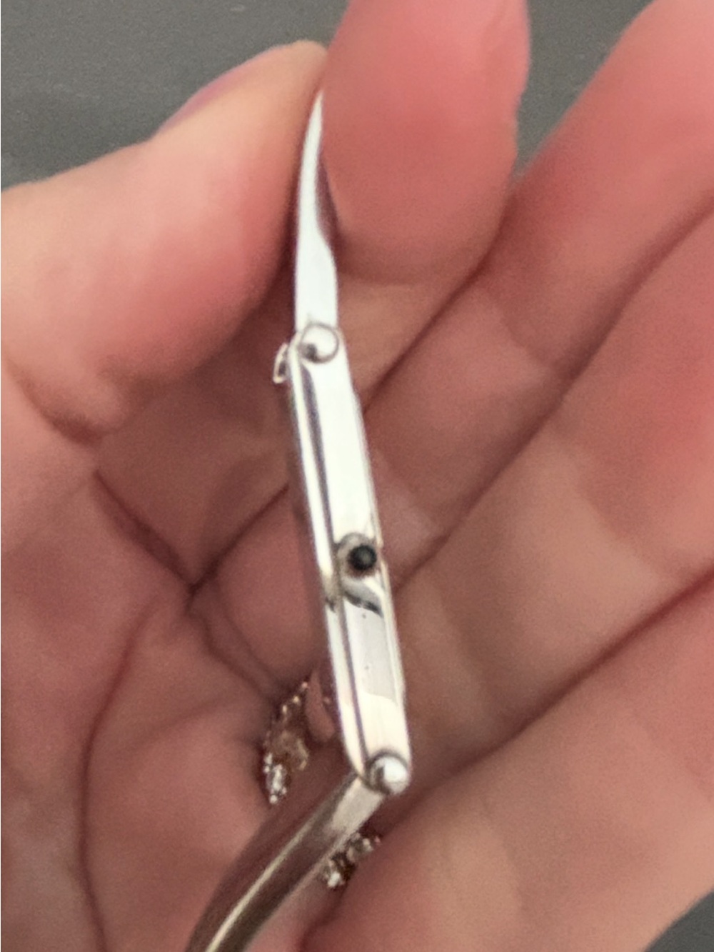 Gucci Silver (excellent condition + working) Bracelet Watch 1500 L - Picture 7 of 7
